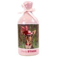 Gourmet Berner® Kräuterlikör Fräulein STARK, 35 % vol, 0,5 l Rosa Tonflasche