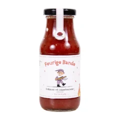 Gourmet Berner® Grillsauce mit Jalapeñoschoten "Feuerige Bande" – Kohle Kalle
