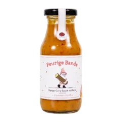 Gourmet Berner® Mango-Curry Sauce mit Rum "Feuerige Bande" – Flammen-Ferdl