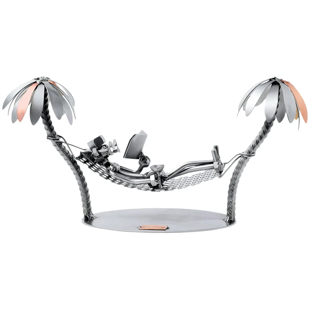 Schraubenfigur – Hängematte, das Original von Hinz & Kunst