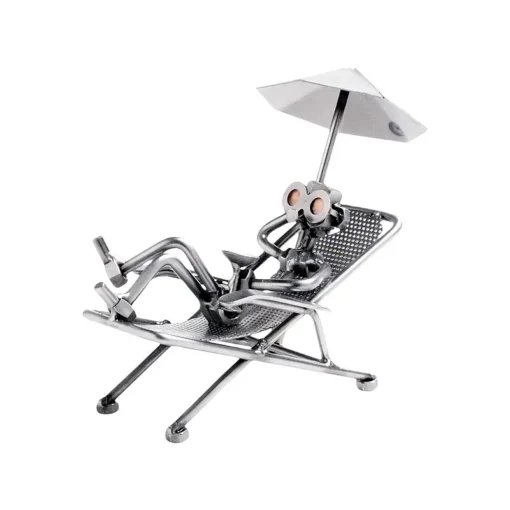 Schraubenfigur – Urlauber, das Original von Hinz & Kunst
