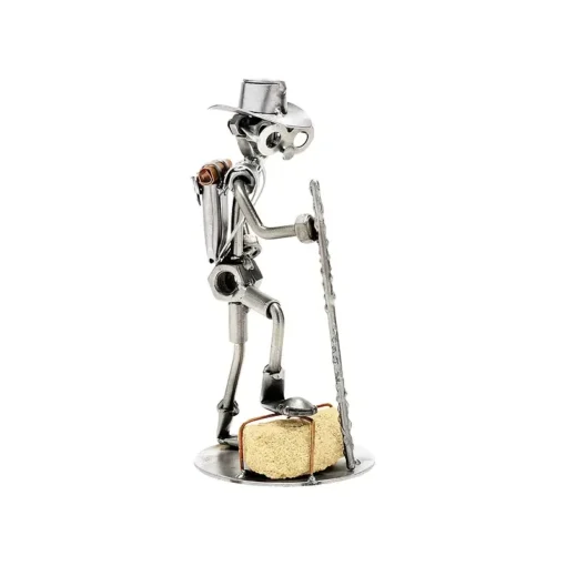 Schraubenfigur – Wanderer, das Original von Hinz & Kunst