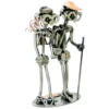 Schraubenfigur – Wanderer-Paar, das Original von Hinz & Kunst