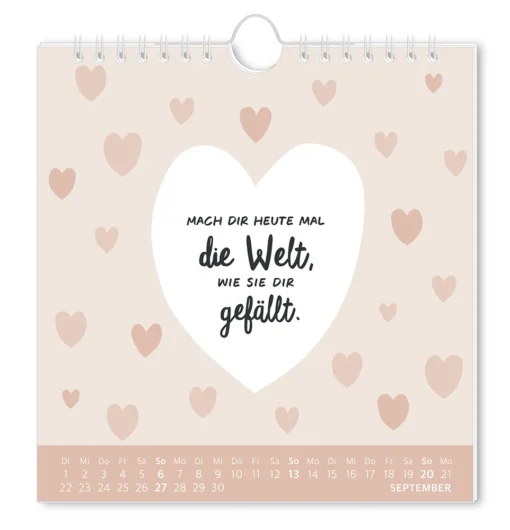 Postkartenkalender "Der beste Tag" 2026 – Grafik Werkstatt