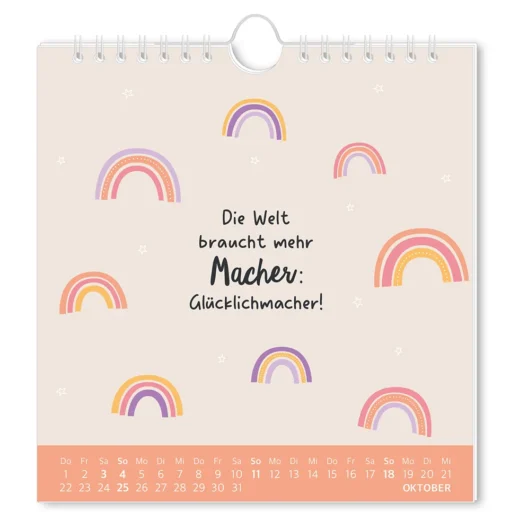 Postkartenkalender "Der beste Tag" 2026 – Grafik Werkstatt