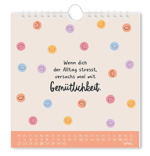 Postkartenkalender "Der beste Tag" 2026 – Grafik Werkstatt