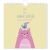 Postkartenkalender "Der frühe Vogel" 2026 – Grafik Werkstatt
