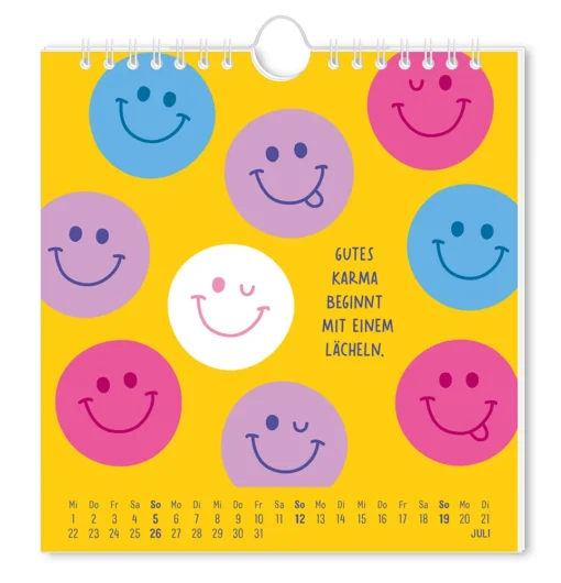 Postkartenkalender "Herzensjahr" 2026 – Grafik Werkstatt