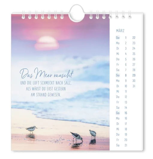 Postkartenkalender "Lichtblicke" 2026 – Grafik Werkstatt
