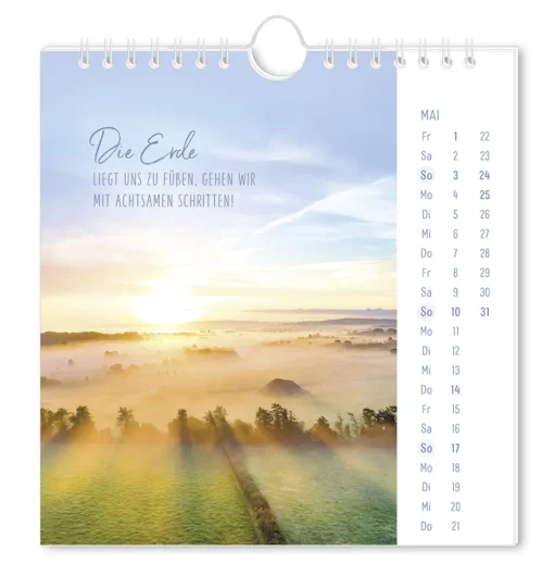 Postkartenkalender "Lichtblicke" 2026 – Grafik Werkstatt