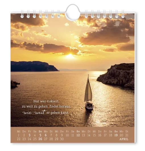 Postkartenkalender "Strandgut" 2026 – Grafik Werkstatt