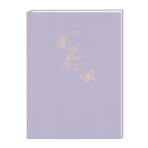 Terminplaner "Be you tiful" 2026 Lady Softcover – Grafik Werkstatt