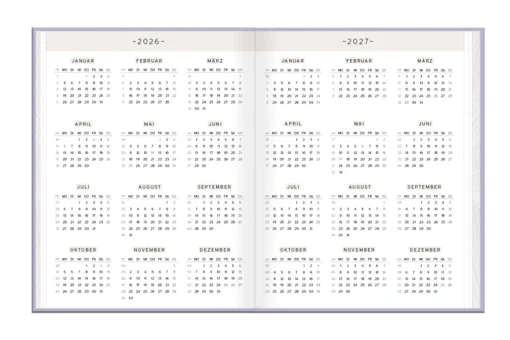Terminplaner "Be you tiful" 2026 Lady Softcover – Grafik Werkstatt