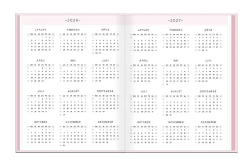Terminplaner "Happiness-Planer" 2026 Lady Softcover – Grafik Werkstatt
