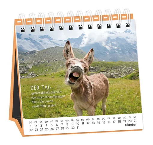 Tischkalender "Happymacher" 2026 – Grafik Werkstatt