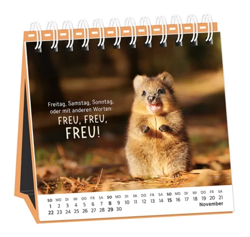 Tischkalender "Happymacher" 2026 – Grafik Werkstatt