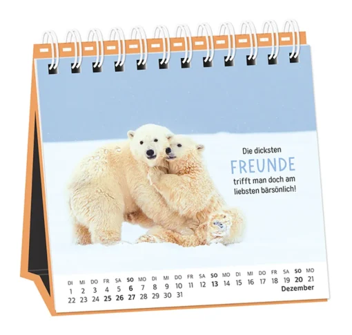 Tischkalender "Happymacher" 2026 – Grafik Werkstatt