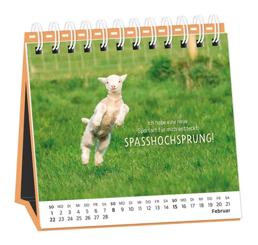 Tischkalender "Happymacher" 2026 – Grafik Werkstatt