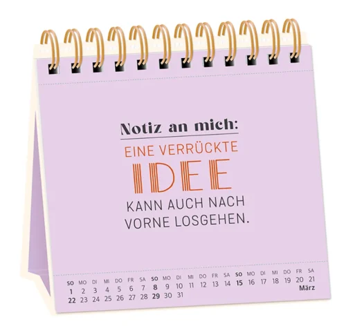 Tischkalender "Nimm dir Zeit" 2026 – Grafik Werkstatt