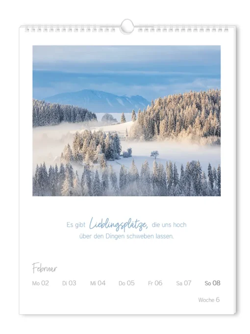 Wochenkalender "LebensWeisheiten" 2026 – Grafik Werkstatt