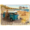 Nostalgic-Art Blechpostkarte VW Bulli - Ready for the Summer