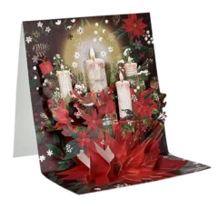 Pop-up Karte "Adventskranz" von Pictura