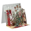 Pop-up Karte "Weihnachtsstube" von Pictura