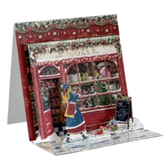 Pop-up Karte "Buchladen" von Pictura