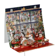 Pop-up Karte "Schaukelpferd" von Pictura