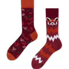 Many Mornings® Socken Red Panda