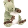 SÄNGER Kirschkernkissen "Dino Rexy", Plüschbezug 35 x 24 cm