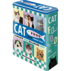 Nostalgic-Art Blechdose Cat Food, Rückseite