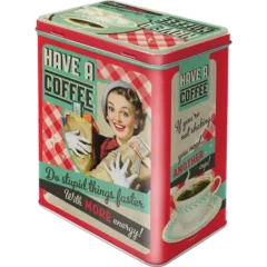 Nostalgic-Art Blechdose - Coffee, Rückseite