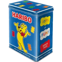 Nostalgic-Art Blechdose HARIBO - Enjoy the Taste, Rückseite