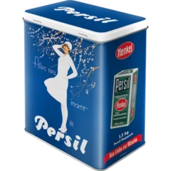 Nostalgic-Art Blechdose Persil - Weiße Dame, blau - Vorderseite