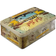 Nostalgic-Art Blechdose VW Bulli - Get Lost, Flach