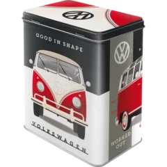 Nostalgic-Art Blechdose - VW Bulli Good Shape, Vorderseite