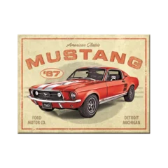 Nostalgic-Art Blechmagnet - Ford Mustang GT