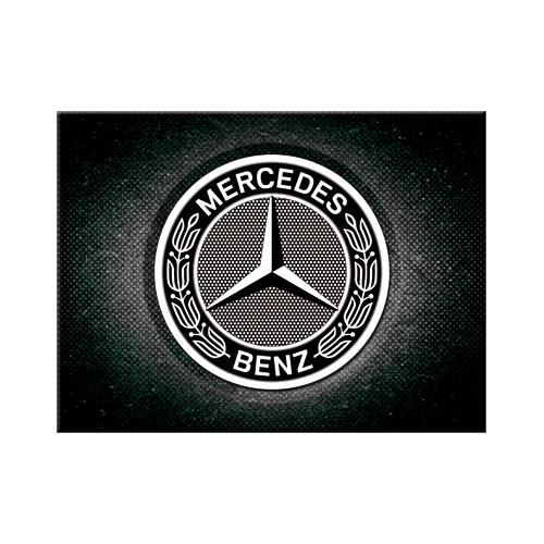 Nostalgic-Art Blechmagnet - Mercedes-Benz Logo