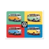Nostalgic-Art Blechmagnet - VW Bulli Pop Art