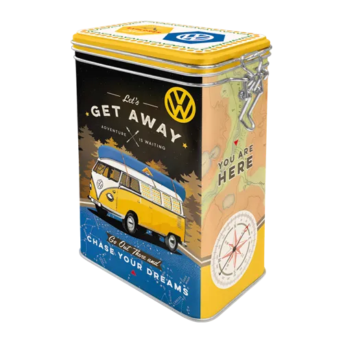 Nostalgic-Art Aromadose VW Bulli "Get Away", Rückseite