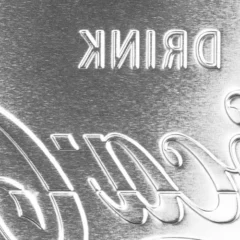 Nostalgic-Art Blechdose Coca-Cola, Flach - Prägung von Innen