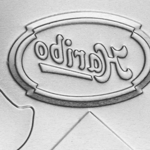 Nostalgic-Art Blechdose Goldbären Vintage, Flach - Prägung von Innen