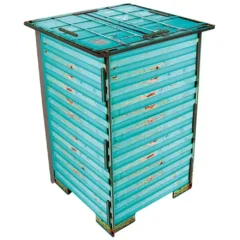 WERKHAUS Hocker Container Türkis