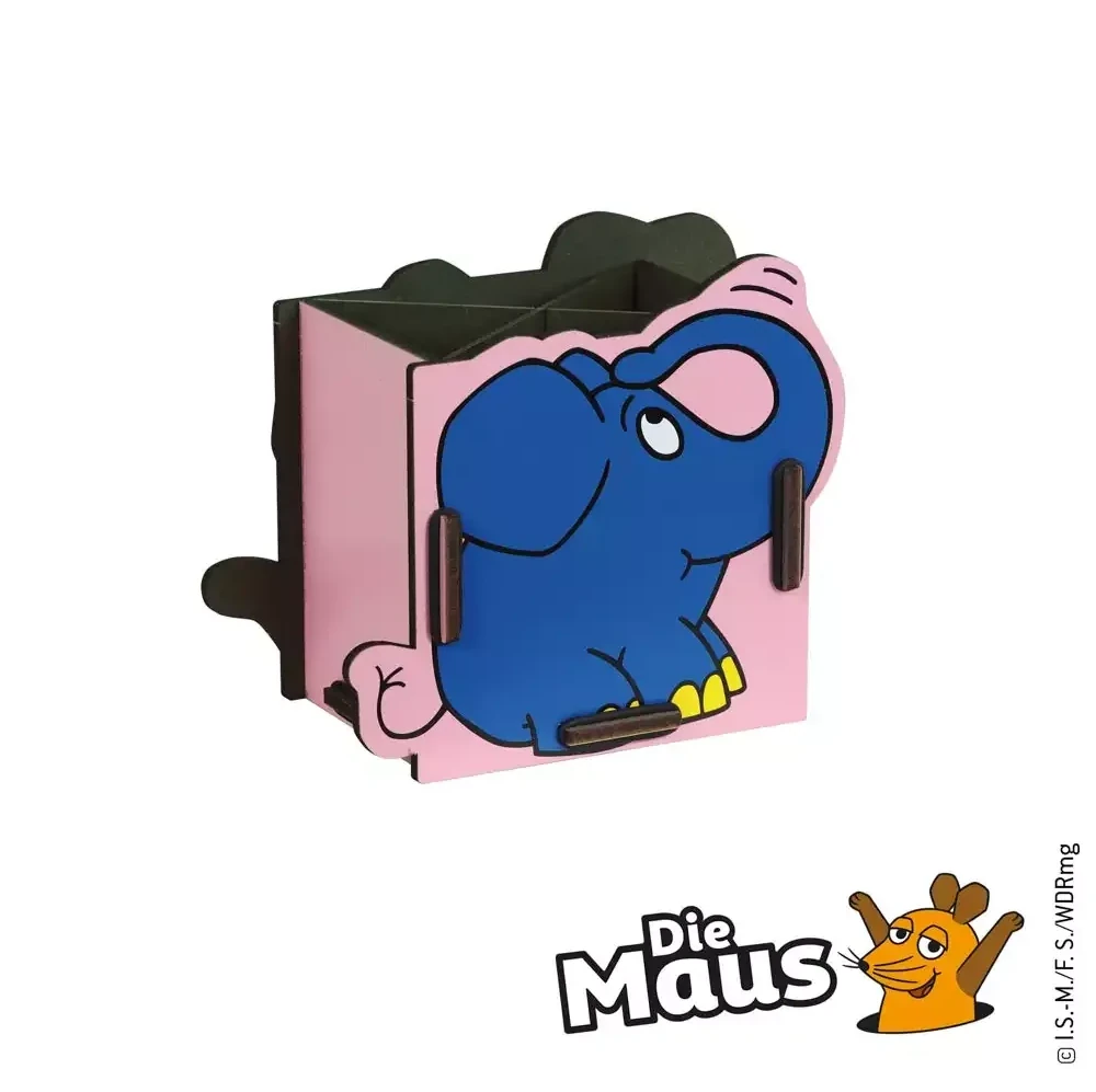 WERKHAUS Die Maus Stiftebox Elefant
