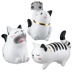 Figur Katze „Dot" aus Kunstharz