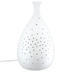 Tischleuchte "Galaxy" breit, aus Porzellan