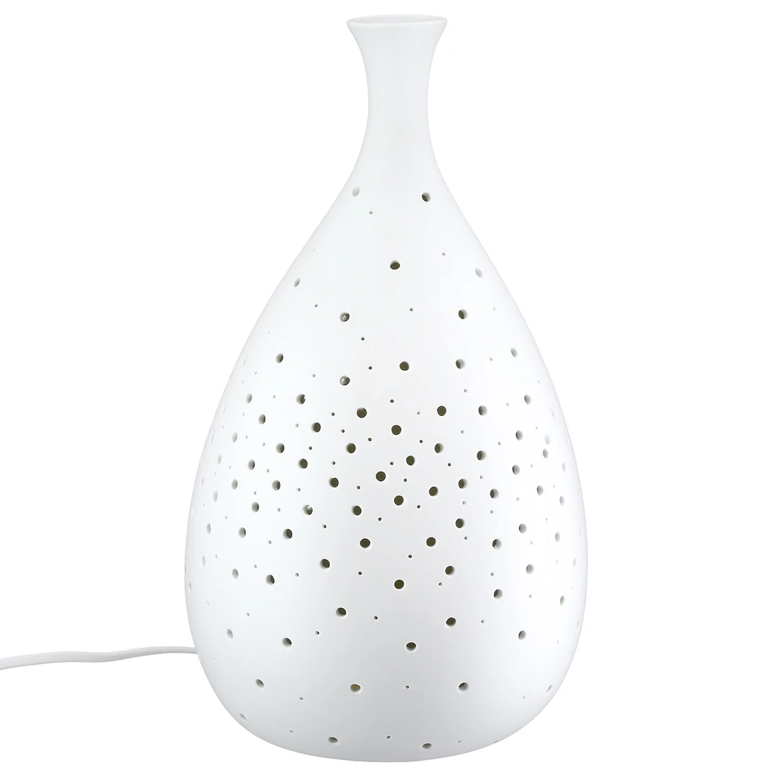 Tischleuchte "Galaxy" breit, aus Porzellan