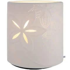 Tischleuchte "Glücksmomente" aus Porzellan