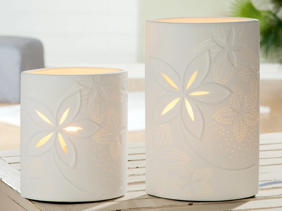 Tischleuchte "Glücksmomente" aus Porzellan Mood